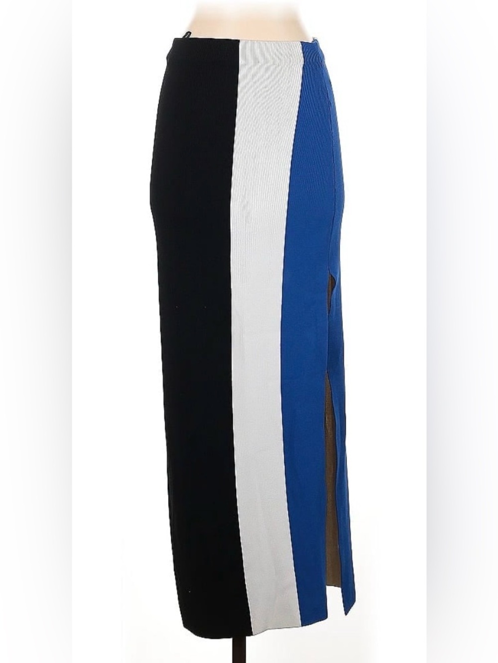 Solace London Colorblock Maxi Skirt Sz 2